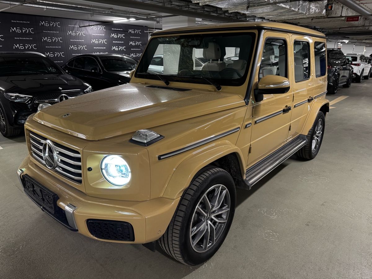 Автомобиль Mercedes-Benz G-Класс III (W463) [рестайлинг] G 450 3.0d AT 4Matic (367 л.с.) G 450 d AMG Line Коричневый 2025 с пробегом 30 км