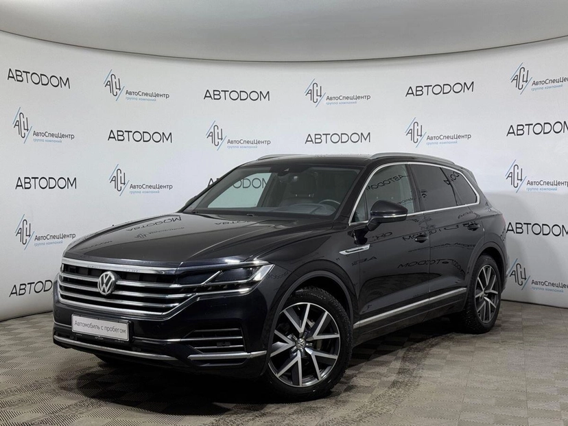 Автомобиль Volkswagen Touareg III поколение 2.0 AT 4WD (249 л.с.) Exclusive Чёрный 2019 с пробегом 75 310 км