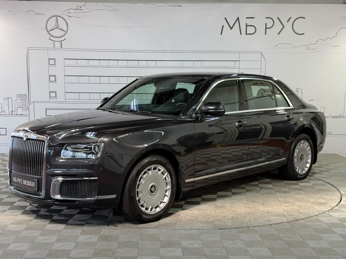 AURUS Senat I поколение 4.4hyb AT 4WD (598 л.с.) Individual Серый 2022 с пробегом 12 436 км