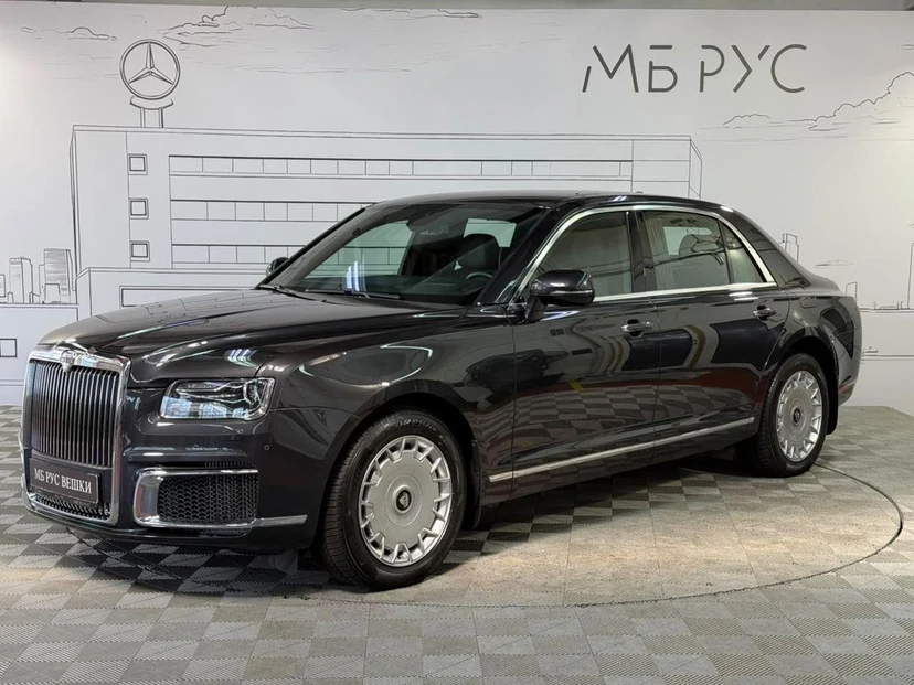 AURUS Senat I поколение 4.4hyb AT 4WD (598 л.с.) Individual Серый 2022 с пробегом 12 436 км