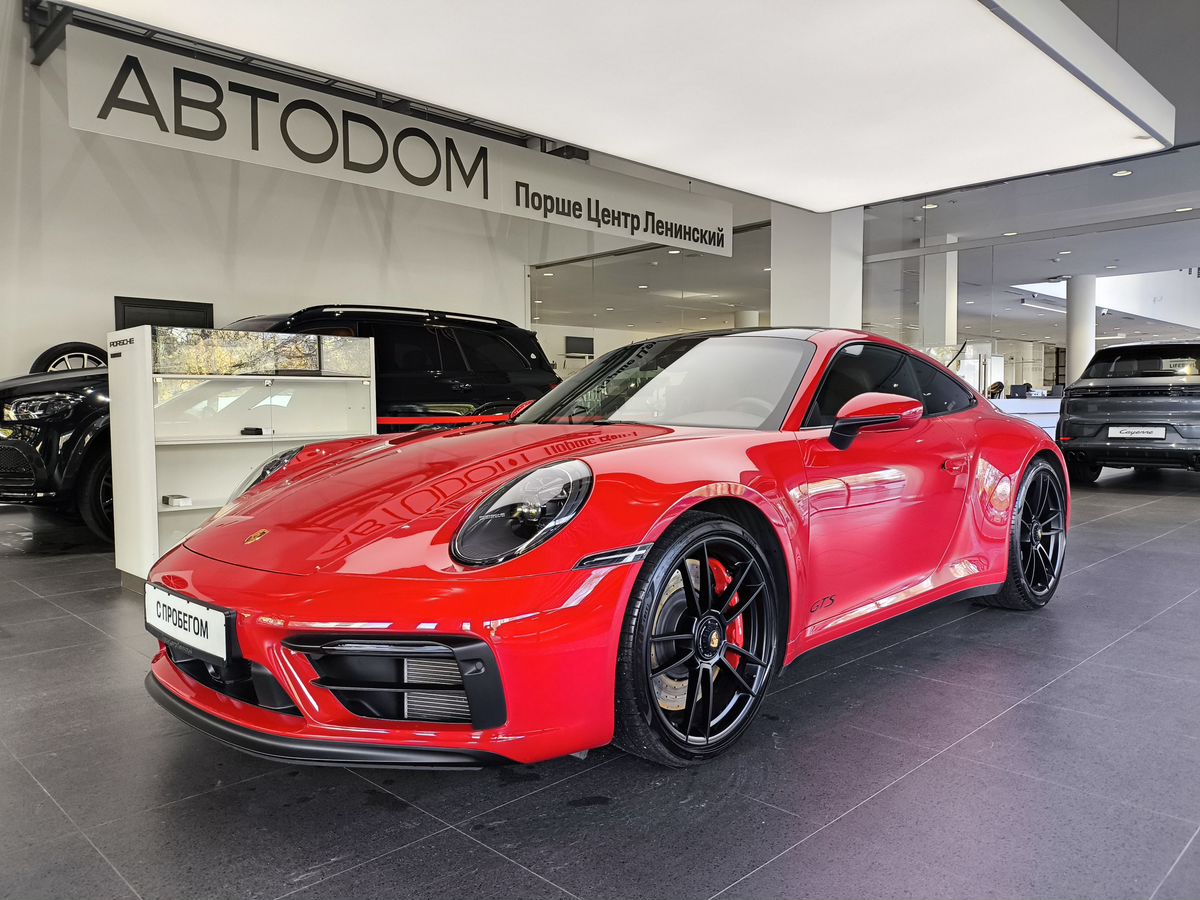 Porsche 911 VIII поколение (992) 3.0 AMT 4WD (480 л.с.) Dakar Красный 2022 с пробегом 14 200 км