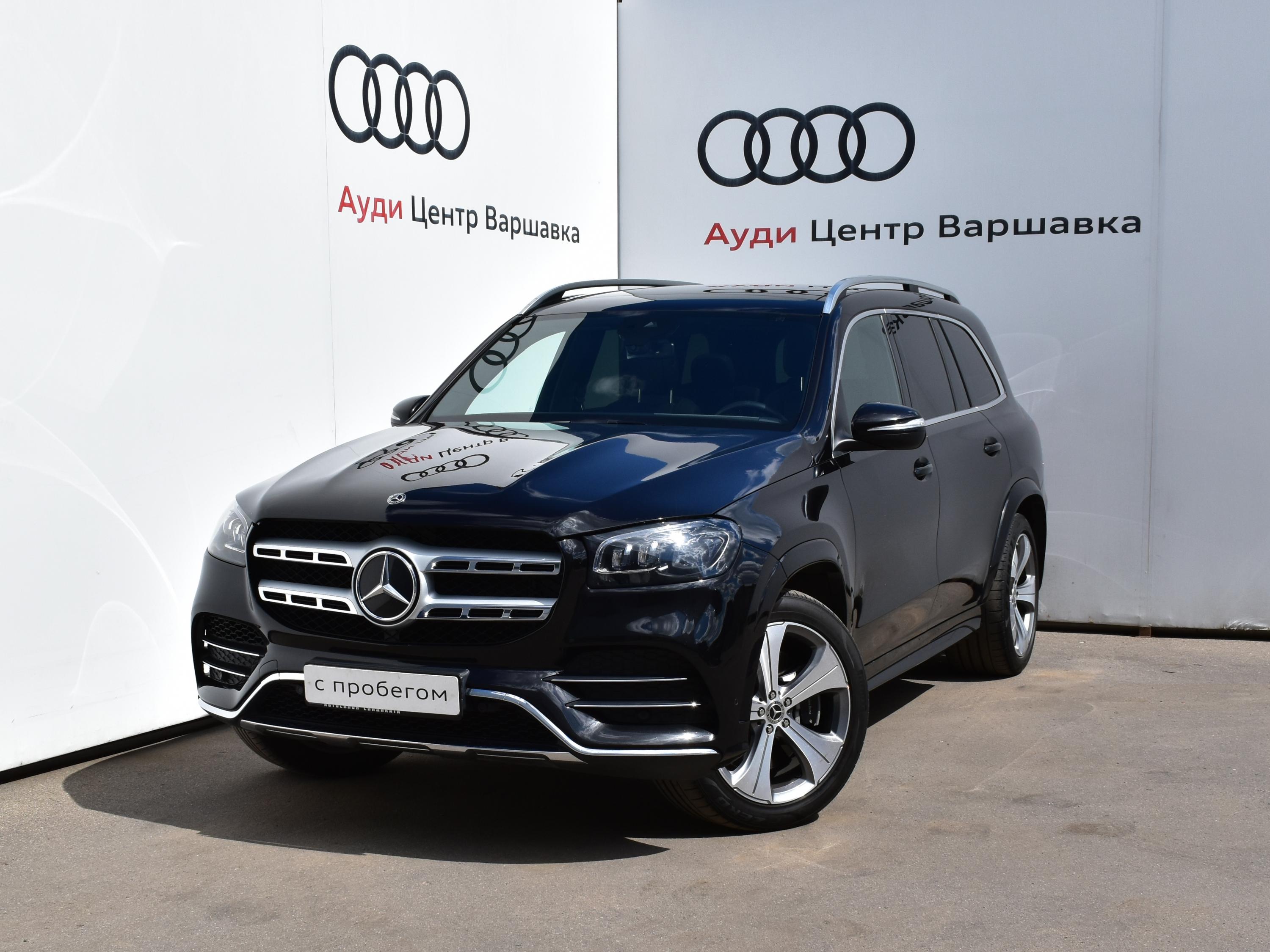 Автомобиль Mercedes-Benz GLS II поколение (X167) 400 2.9d AT 4WD (330 л.с.) Premium Черный 2019 с пробегом 69957 км