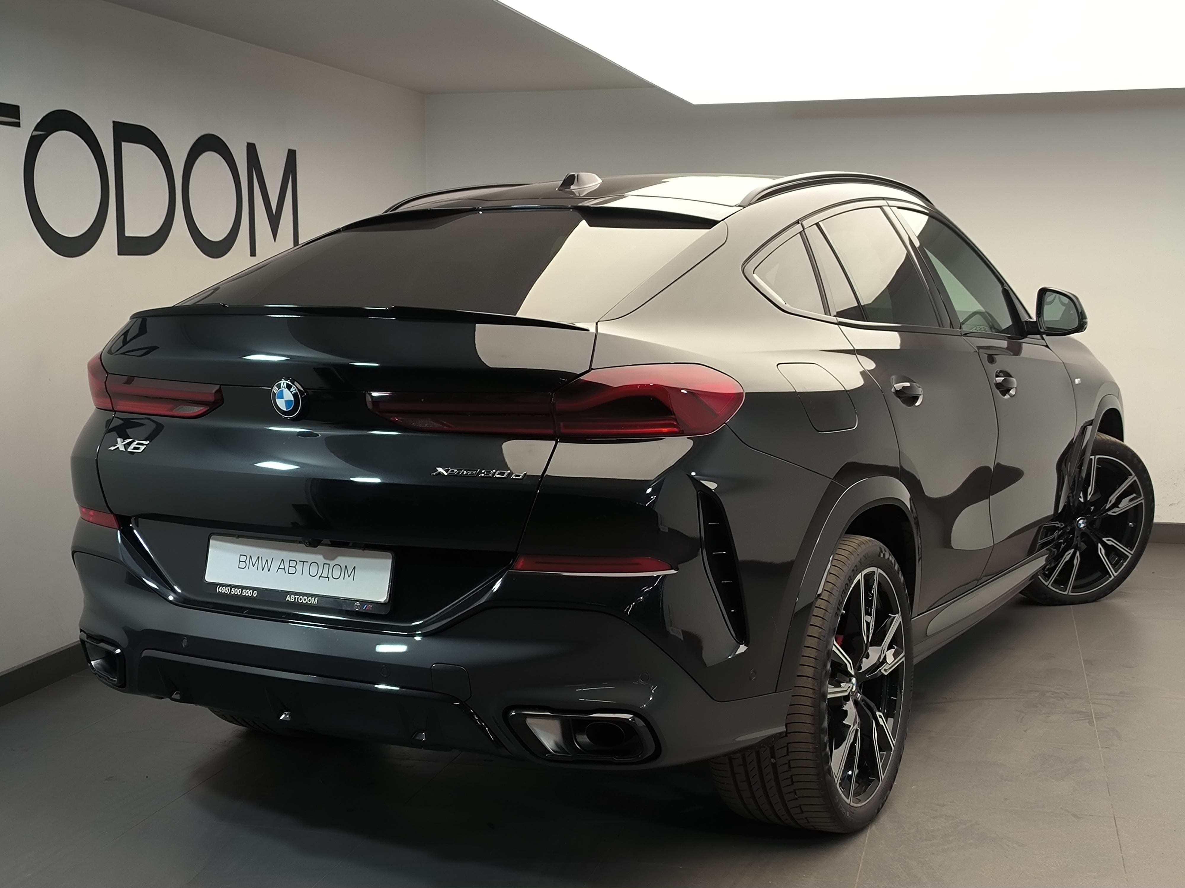 BMW X6 III (G06) [рестайлинг] 3.0d AT 4WD (286 л.с.) xDrive30d Чёрный 2025 