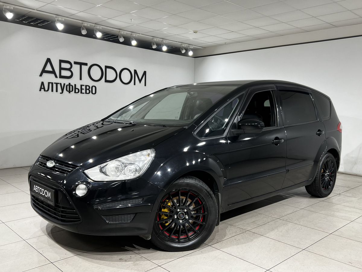 Ford S-Max I поколение 2.0d AT (140 л.с.) Core Чёрный 2010 с пробегом 240 995 км