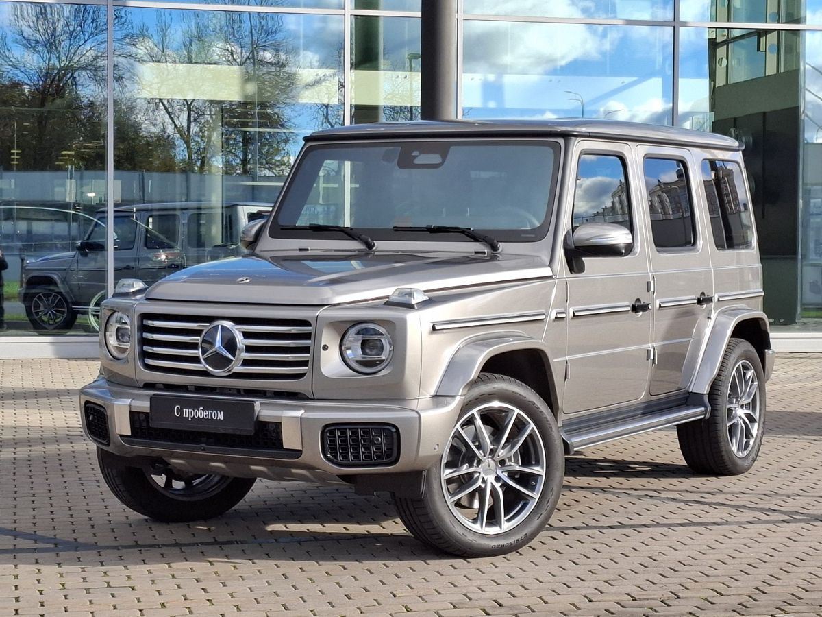 Mercedes-Benz G-Класс III (W463) [рестайлинг] G 450 3.0d AT 4Matic (367 л.с.) G 450 d AMG Line Серый 2024 с пробегом 6 896 км