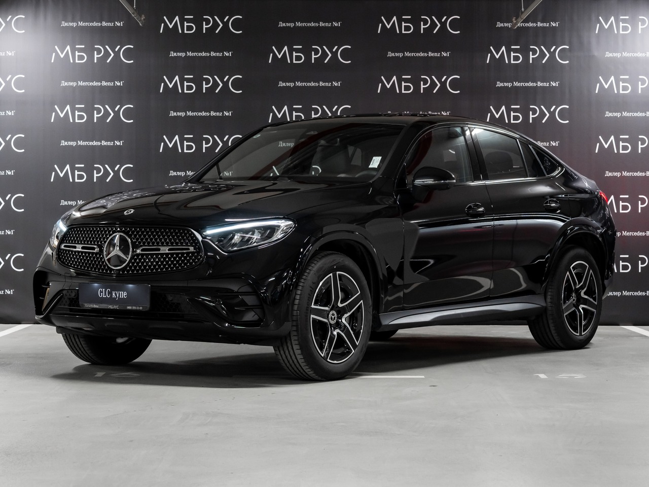 Автомобиль Mercedes-Benz GLC coupe II поколение (C254) 2.0 AT 4Matic (204 л.с.) Base Чёрный 2025 