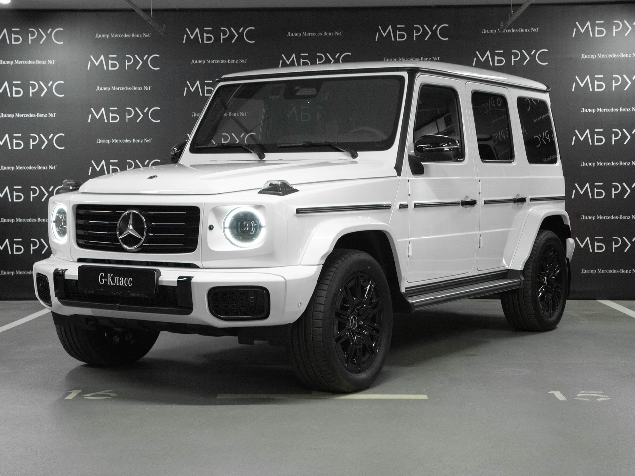 Mercedes-Benz G-Класс III (W463) [рестайлинг] G 450 3.0d AT 4Matic (367 л.с.) G 450 d AMG Line Белый 2025 
