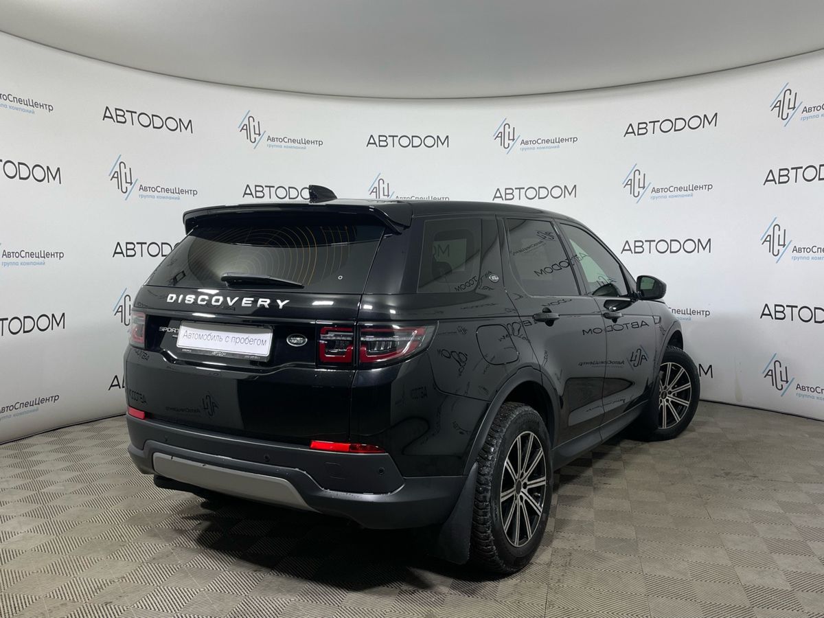 Автомобиль Land Rover Discovery Sport I [рестайлинг] 2.0 AT 4WD (200 л.с.) S Чёрный 2019 с пробегом 78 378 км