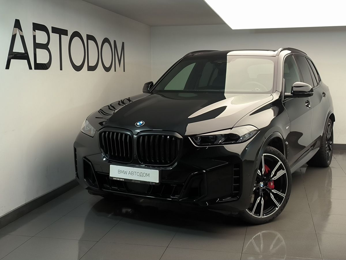 BMW X5 IV (G05) [рестайлинг] 3.0d AT 4WD (286 л.с.) M Sport Pro Чёрный 2026 