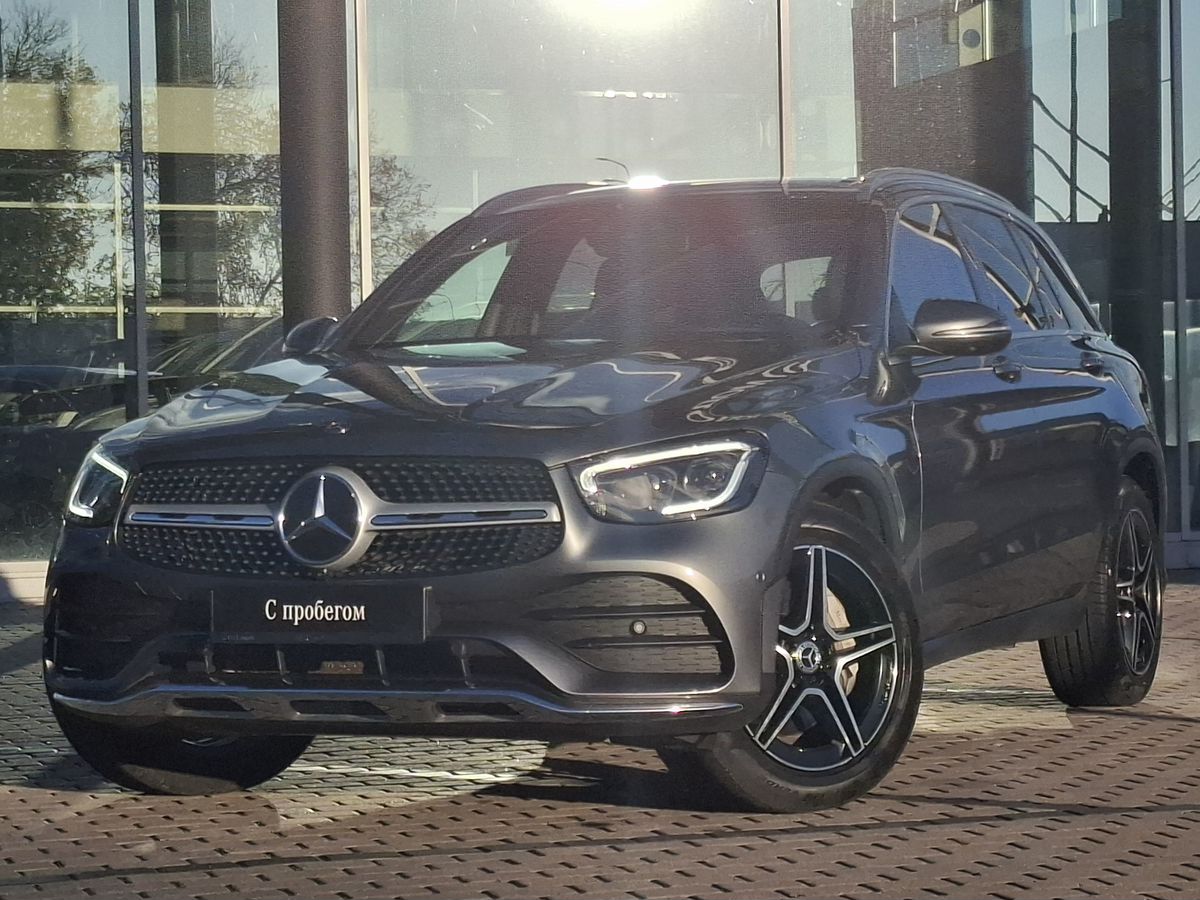 Mercedes-Benz GLC I (X253) [рестайлинг] 300 2.0d AT 4Matic (245 л.с.) Sport Серый 2021 с пробегом 89 780 км