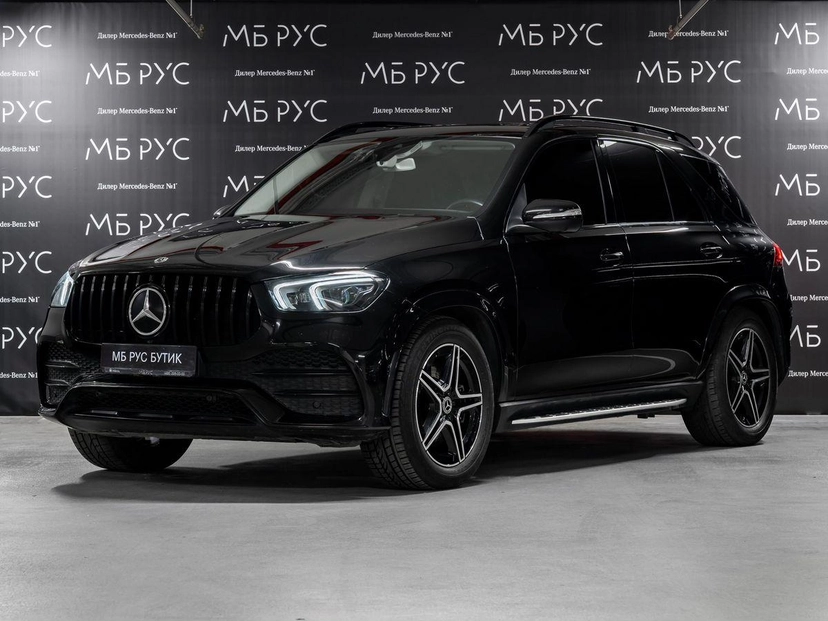 Автомобиль Mercedes-Benz GLE II поколение (V167) 450 3.0 AT 4Matic (367 л.с.) Sport Plus Чёрный 2018 с пробегом 41 600 км