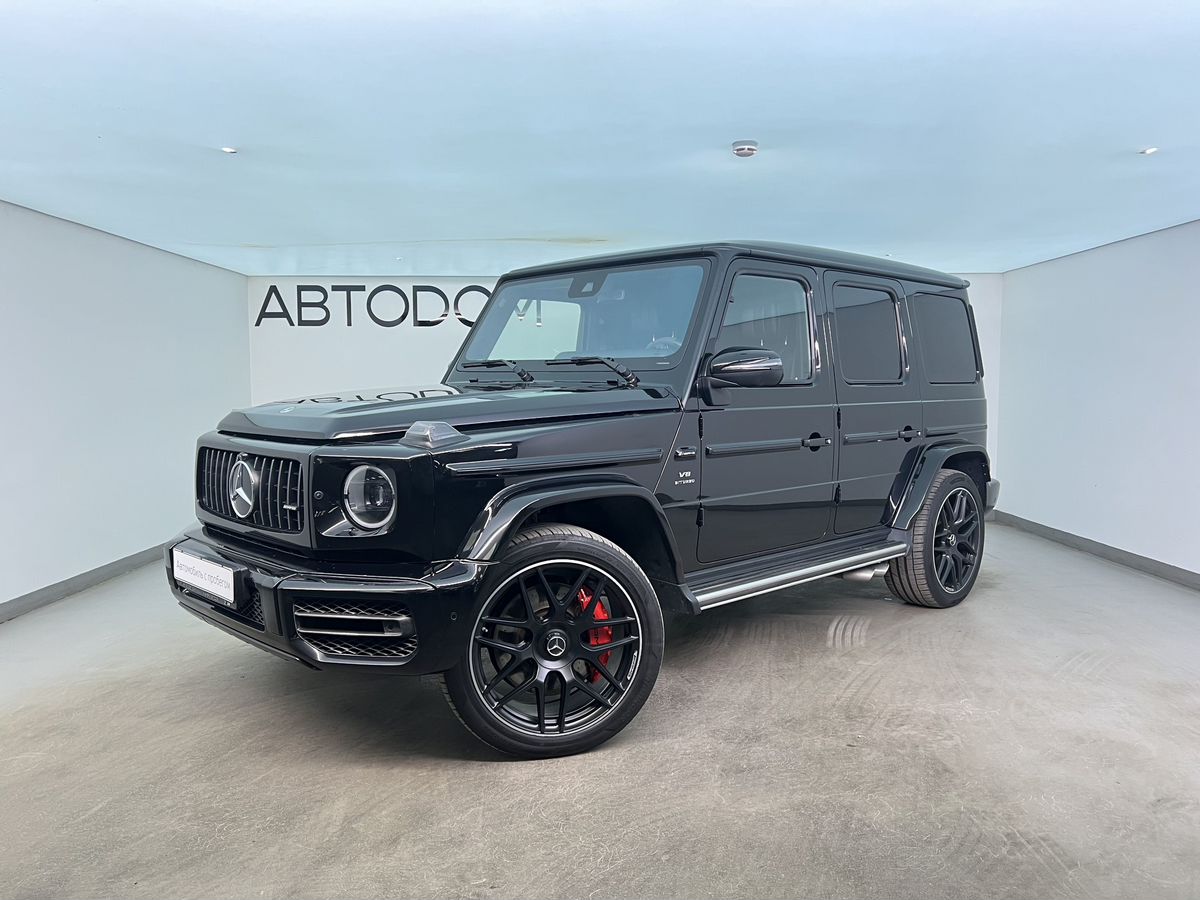 Mercedes-Benz G-Класс AMG II поколение (W463) 63 AMG 4.0 AT 4Matic (585 л.с.) AMG Чёрный 2021 с пробегом 53 319 км