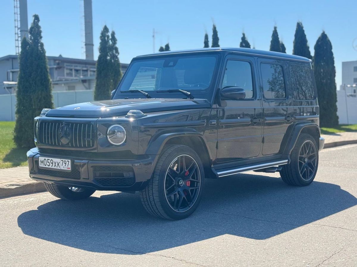Mercedes-Benz G-Класс AMG II поколение (W463) 63 AMG 4.0 AT 4Matic (585 л.с.) AMG Чёрный 2019 с пробегом 82 000 км