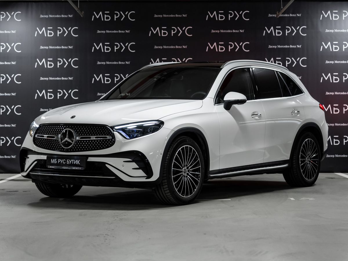 Автомобиль Mercedes-Benz GLC II поколение (X254) 2.0 AT 4Matic (258 л.с.) Base Белый 2025 с пробегом 10 300 км