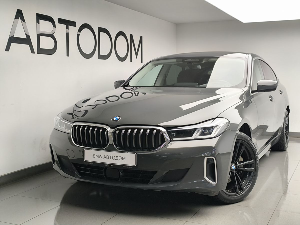 BMW 6 серии IV (G32) [рестайлинг] 630 3.0d AT 4WD (249 л.с.) Luxury Серый 2021 с пробегом 120 866 км