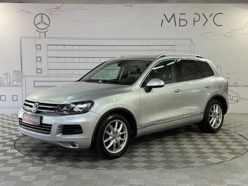 Volkswagen Touareg II поколение 3.6 AT 4WD (249 л.с.) V6 (low) Серебристый 2013 с пробегом 247 000 км