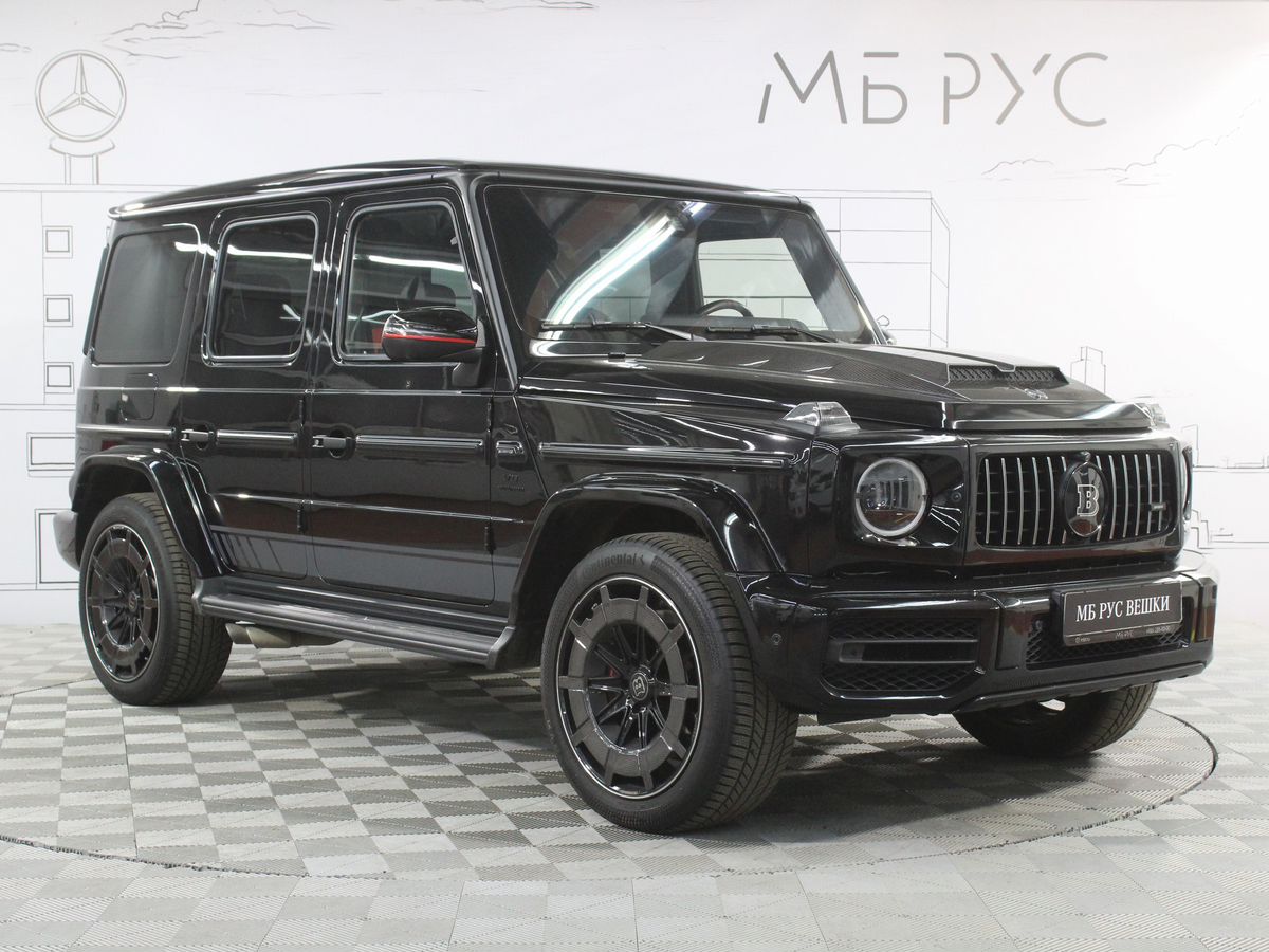 Автомобиль Mercedes-Benz G-Класс AMG II поколение (W463) 63 AMG 4.0 AT 4Matic (585 л.с.) AMG Чёрный 2019 с пробегом 80 267 км