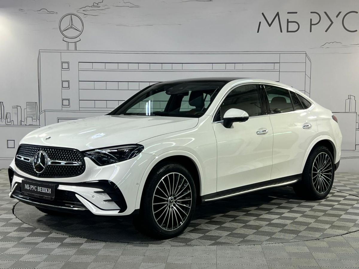 Автомобиль Mercedes-Benz GLC coupe II поколение (C254) 2.0 AT 4Matic (258 л.с.) Base Белый 2025 с пробегом 20 км
