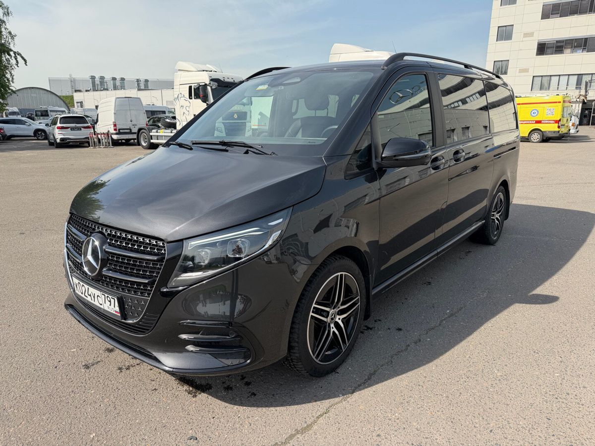 Mercedes-Benz V-Класс II (W447) [2-й рестайлинг] 2.0d AT 4Matic Long (237 л.с.) Avantgarde Серый 2024 с пробегом 34 484 км