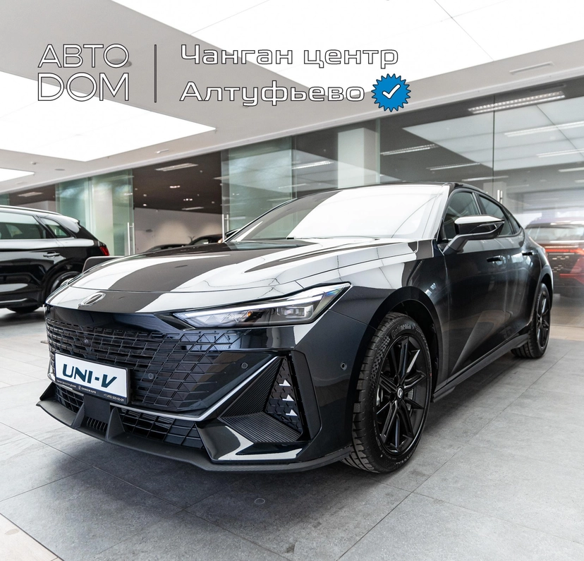 Автомобиль Changan UNI-V I поколение 1.5 AMT (181 л.с.) Tech Чёрный 2024