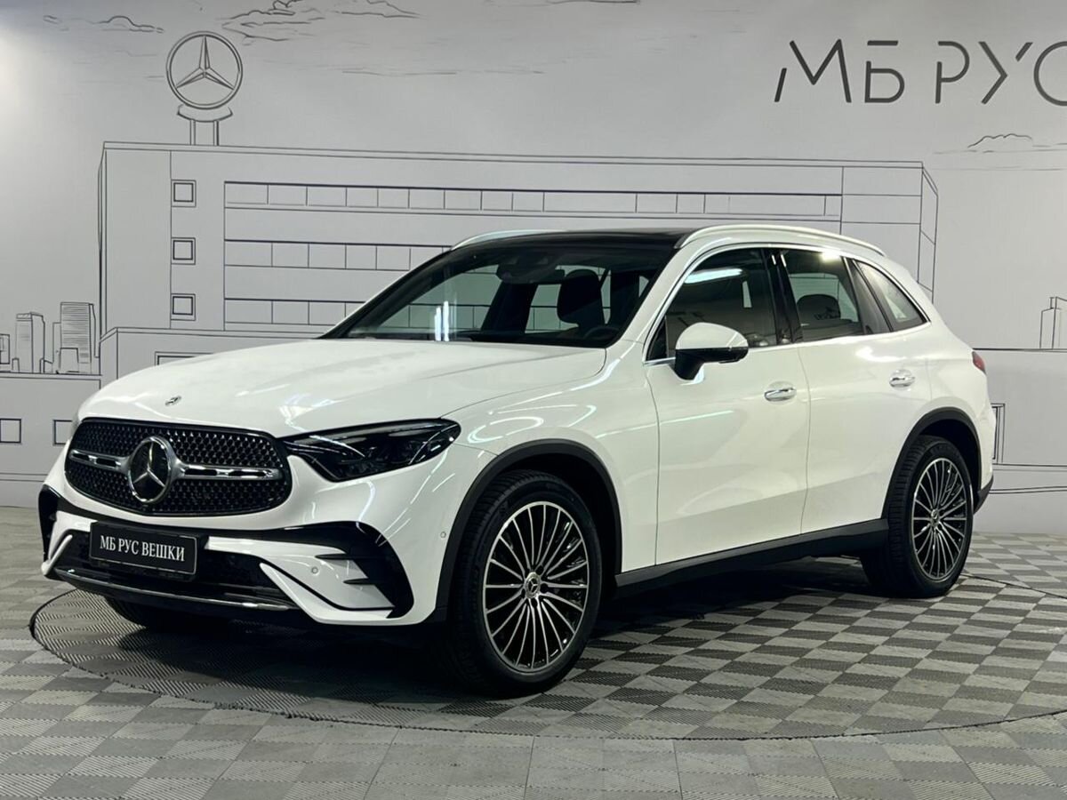 Автомобиль Mercedes-Benz GLC II поколение (X254) 2.0 AT 4Matic (258 л.с.) Base Белый 2025 с пробегом 10 км