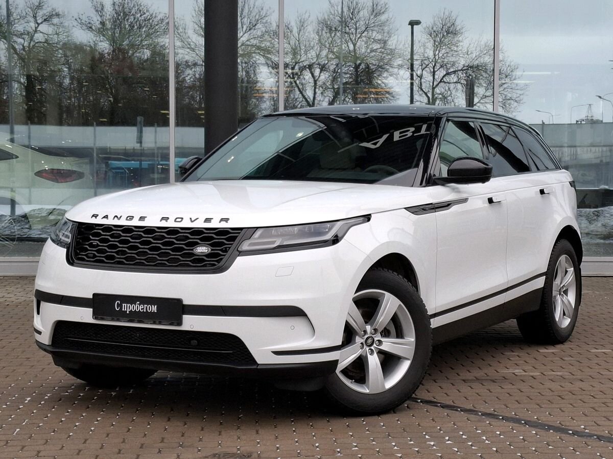 Автомобиль Land Rover Range Rover Velar I поколение 2.0d AT 4WD (180 л.с.) SE Белый 2019 с пробегом 49 500 км
