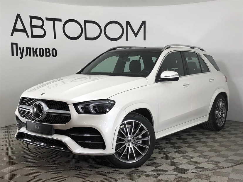 Автомобиль Mercedes-Benz GLE II поколение (V167) 400 2.9d AT 4Matic (330 л.с.) Luxury Белый 2022