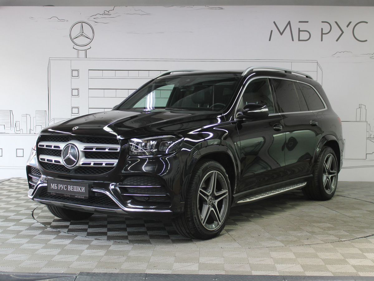 Mercedes-Benz GLS II поколение (X167) 400 2.9d AT 4Matic (330 л.с.) Premium Чёрный 2020 с пробегом 93 000 км