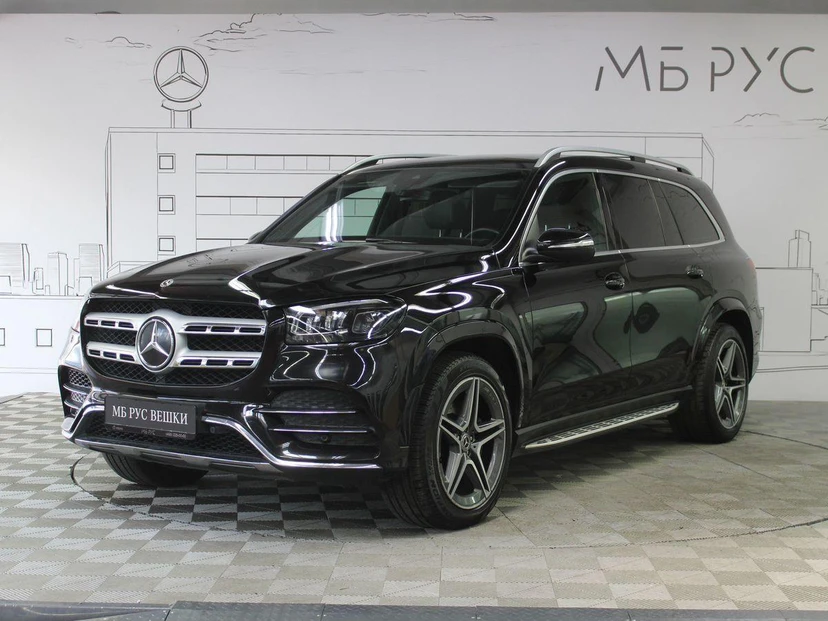 Mercedes-Benz GLS II поколение (X167) 400 2.9d AT 4Matic (330 л.с.) Premium Чёрный 2020 с пробегом 93 000 км