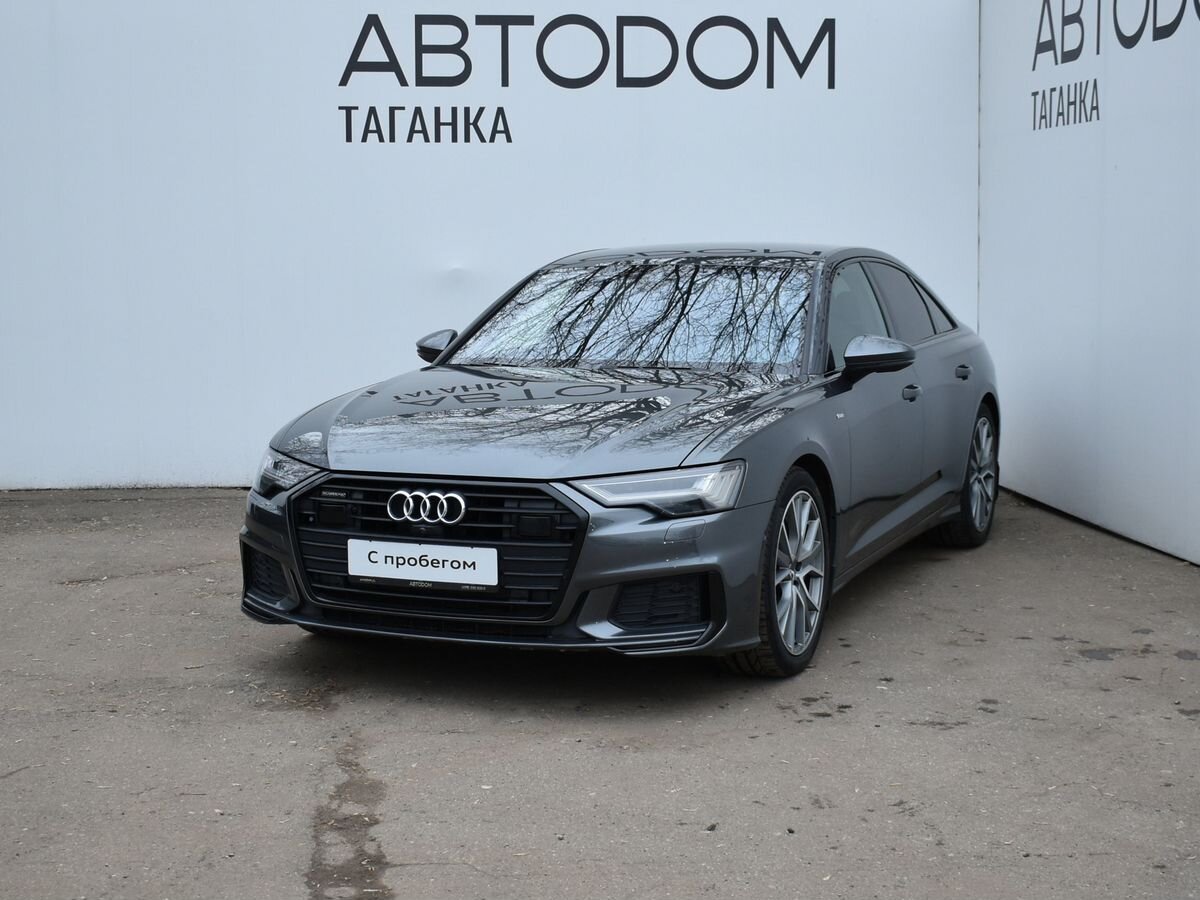 Автомобиль Audi A6 V поколение (C8) 3.0 AMT 4WD (340 л.с.) Sport Серый 2018 с пробегом 113 049 км