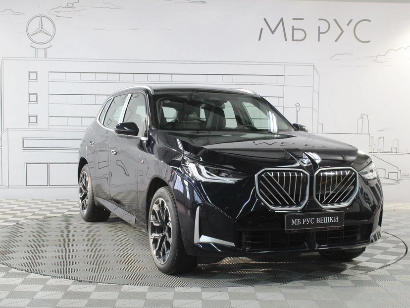 Автомобиль BMW X3 IV поколение (G45/G48) 2.0 AT 4WD (258 л.с.) Premium M Sport Чёрный 2025 с пробегом 27 км