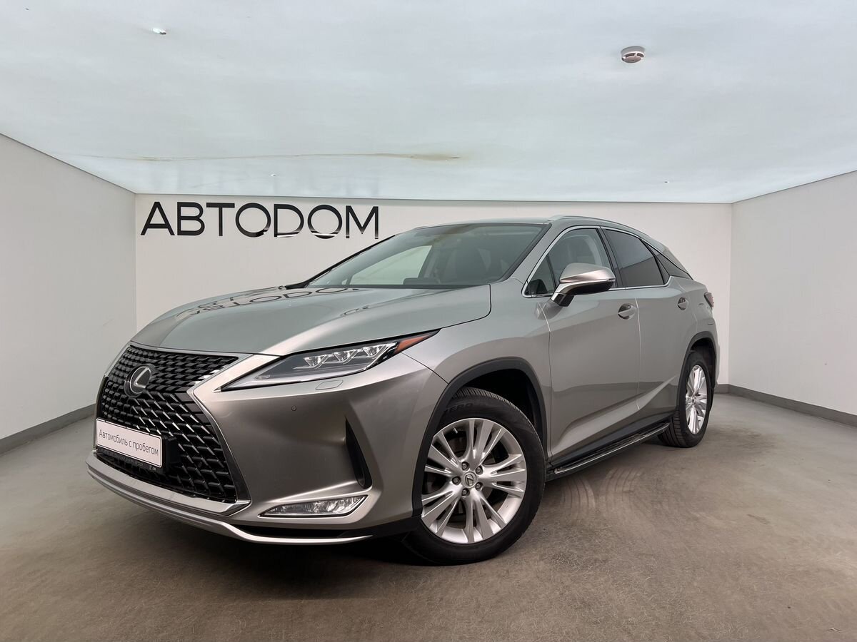 Lexus RX IV [рестайлинг] 2.0 AT 4WD (238 л.с.) Luxury Серый 2019 с пробегом 113 848 км