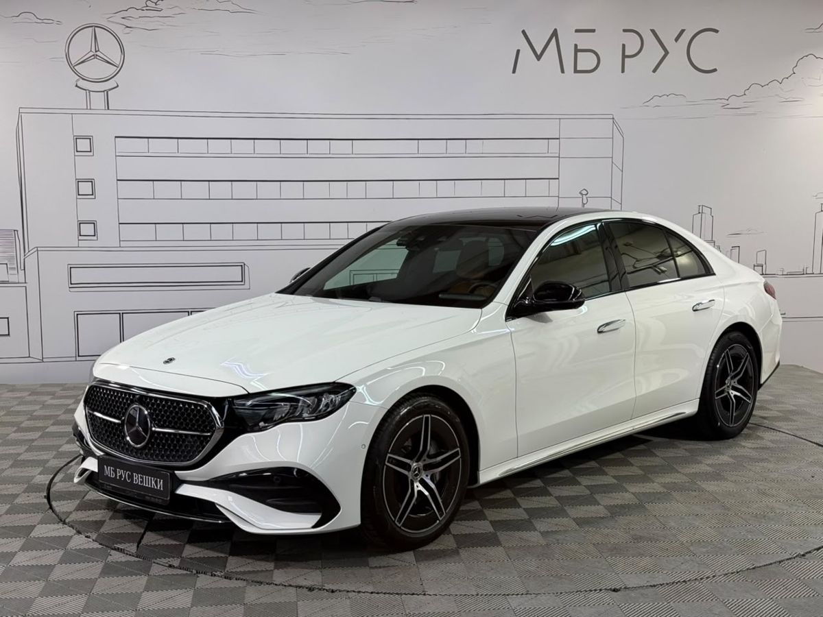Mercedes-Benz E-Класс VI поколение (W214/S214) 2.0 AT (204 л.с.) Base Белый 2026 с пробегом 528 км