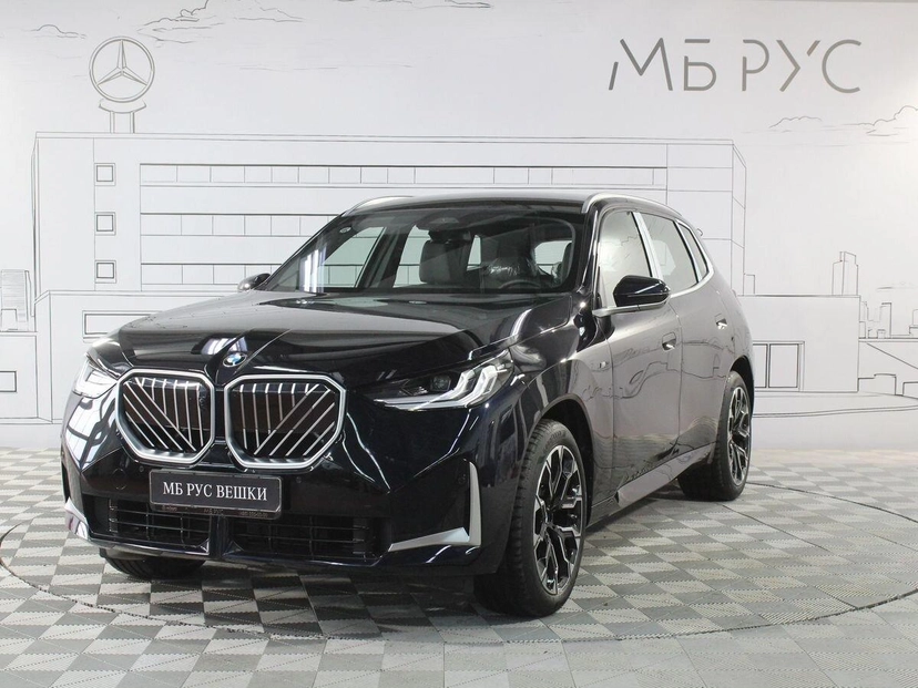 Автомобиль BMW X3 IV поколение (G45/G48) 2.0 AT 4WD (258 л.с.) Premium M Sport Чёрный 2025 с пробегом 27 км