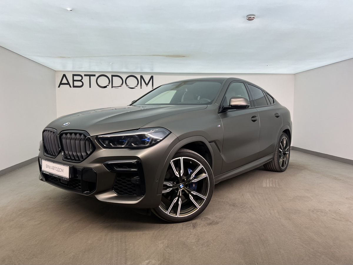 BMW X6 III поколение (G06) 3.0d AT 4WD (249 л.с.) M Sport Pro Зелёный 2021 с пробегом 83 700 км