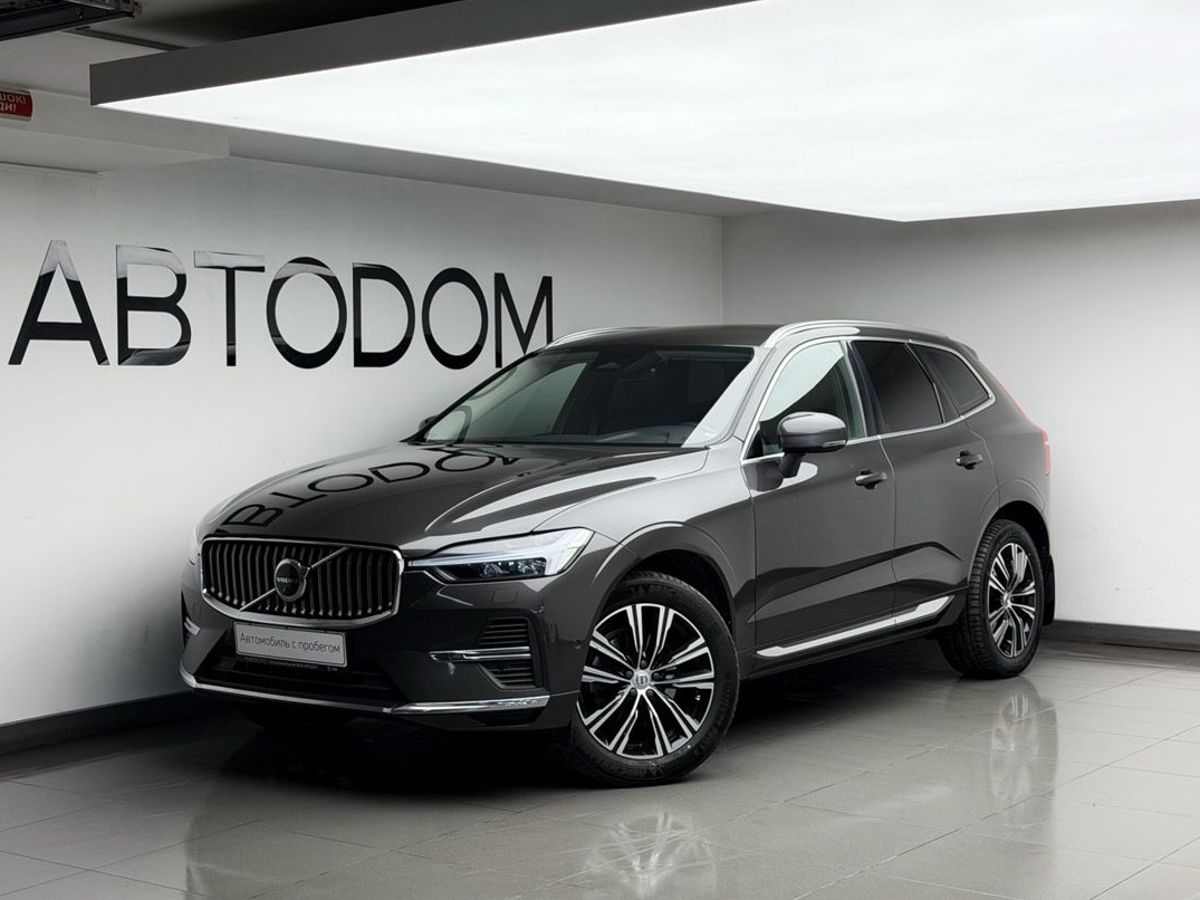 Volvo XC60 II поколение 2.0 AT 4WD (249 л.с.) Inscription (MY17-20) Серый 2021 с пробегом 87 209 км