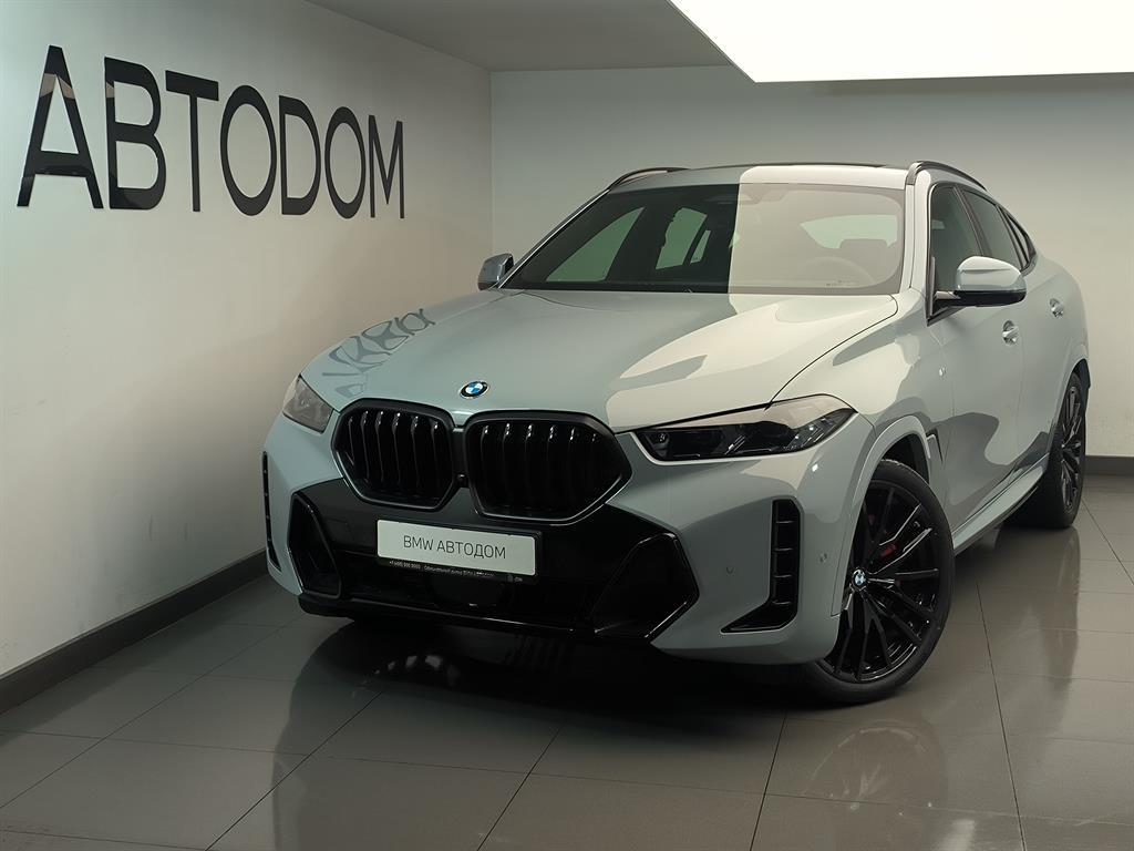 Автомобиль BMW X6 III (G06) [рестайлинг] 3.0d AT 4WD (340 л.с.) Base Серый 2025 
