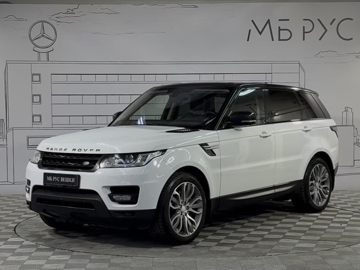 Land Rover Range Rover Sport II поколение 3.0d AT 4WD (306 л.с.) HSE Белый 2015 с пробегом 235 000 км