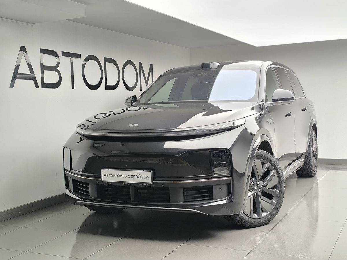 Автомобиль LiXiang L9 I [рестайлинг] 1.5hyb AT 4WD (449 л.с.) Ultra Чёрный 2024 с пробегом 33 414 км
