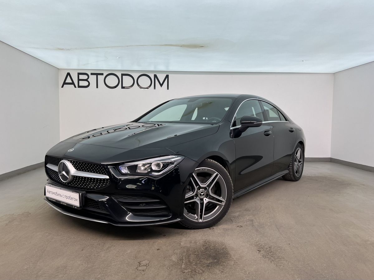 Mercedes-Benz CLA II поколение (C118/X118) 200 1.3 AMT (150 л.с.) Sport Чёрный 2021 с пробегом 104 770 км