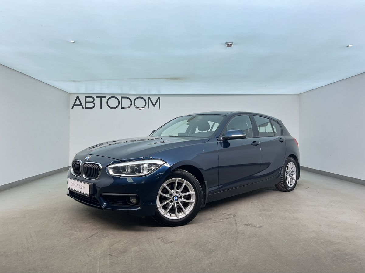 BMW 1 серии II (F20/F21) [2-й рестайлинг] 118 1.5 AT (136 л.с.) Special Edition Синий 2017 с пробегом 43 037 км