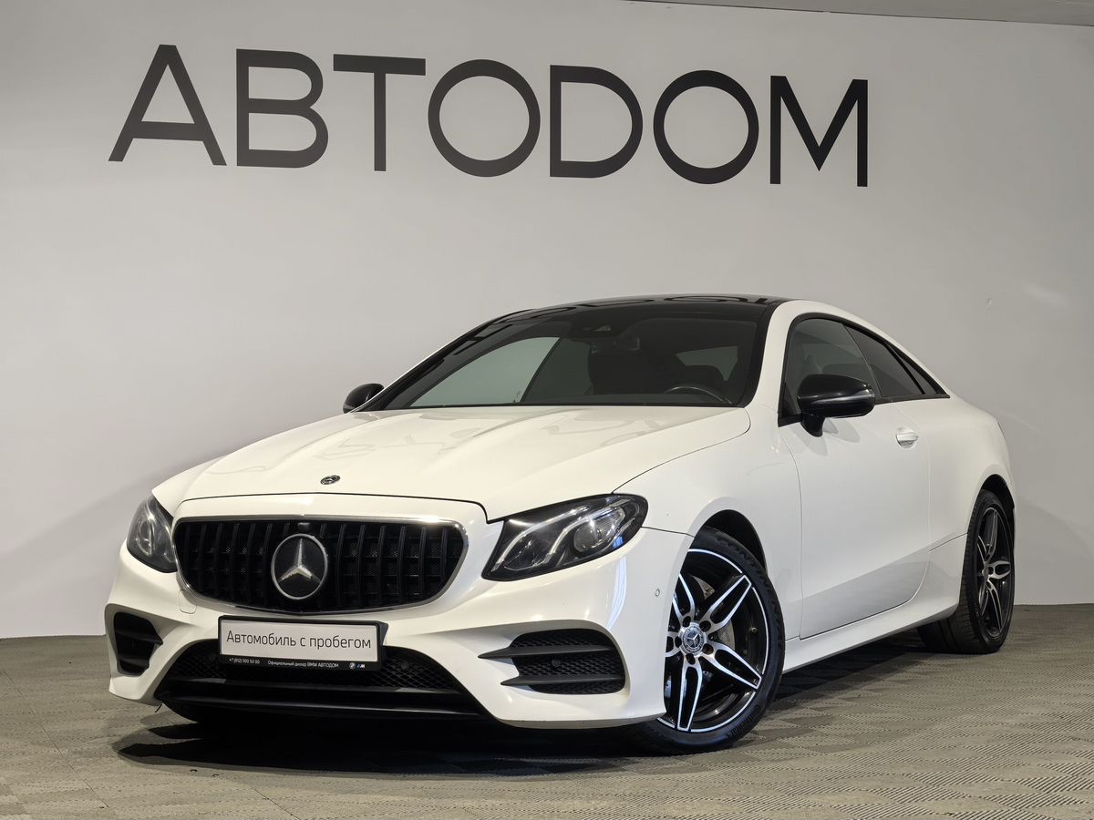 Автомобиль Mercedes-Benz E-Класс V поколение (W213/S213/C238) 200 2.0 AT 4Matic (184 л.с.) Sport Белый 2019 с пробегом 102 056 км