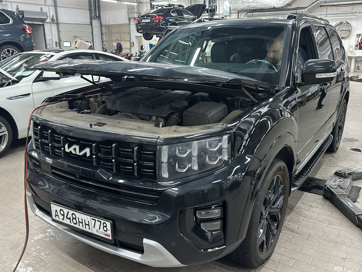 Kia Mohave I [2-й рестайлинг] 3.0d AT 4WD (249 л.с.) Black Edition Premium Чёрный 2023 с пробегом 44 532 км
