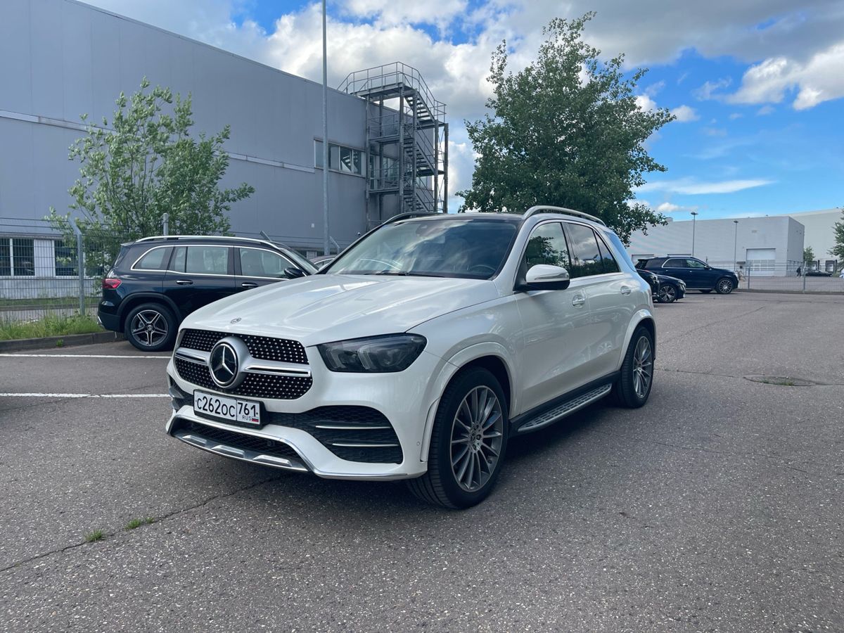 Mercedes-Benz GLE II поколение (V167) 400 2.9d AT 4Matic (330 л.с.) First Class Белый 2019 с пробегом 56 381 км