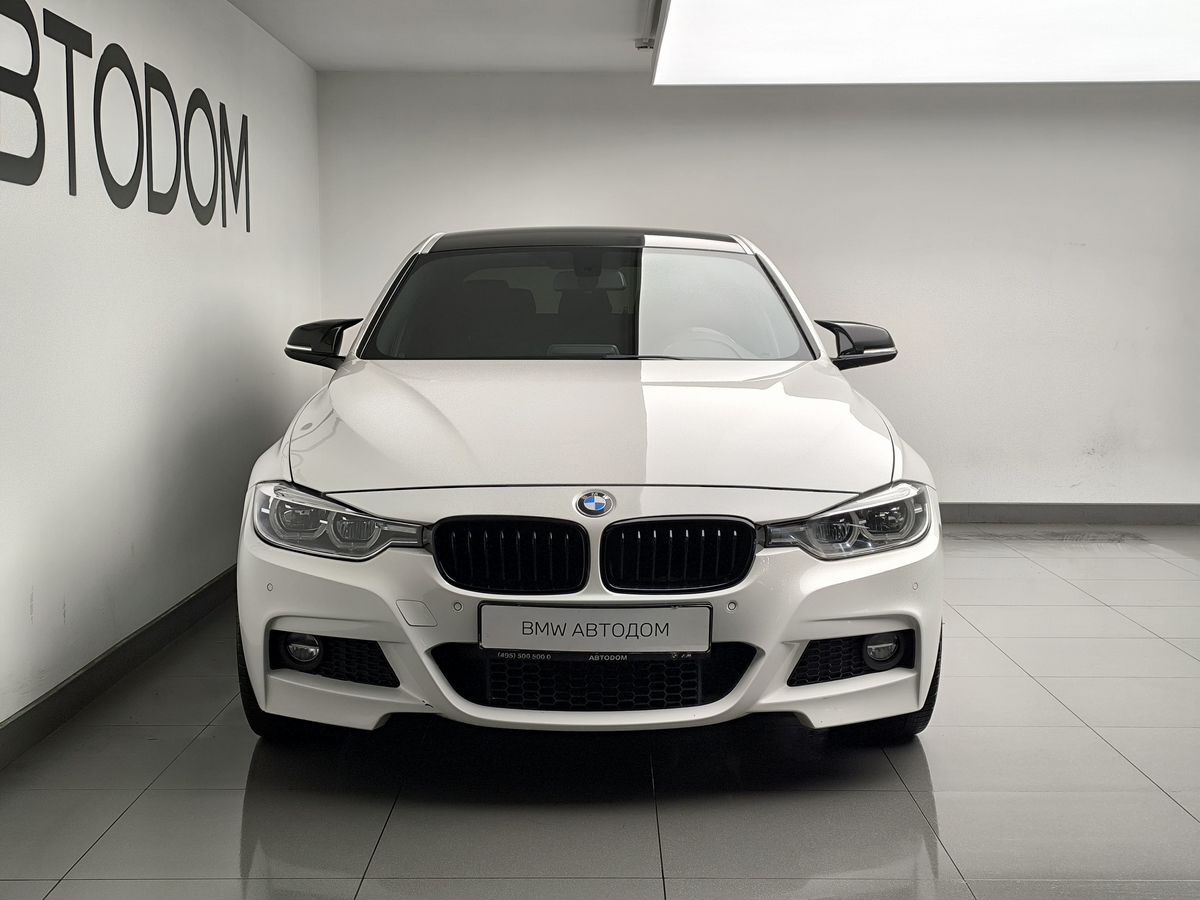 Автомобиль BMW 3 серии VI (F30/F31/F34) [рестайлинг] 320 2.0 AT 4WD (184 л.с.) M Sport (Локальная сборка) Белый 2016 с пробегом 150 104 км