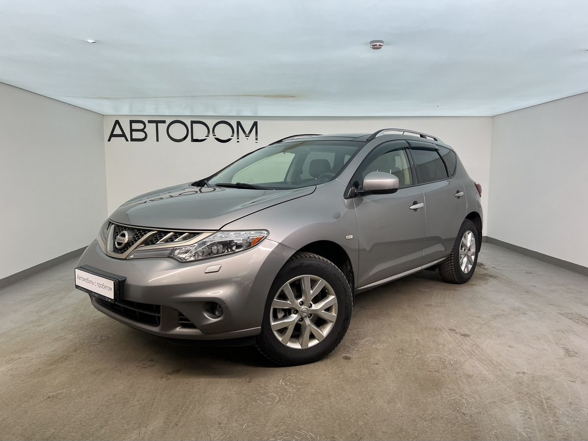 Автомобиль Nissan Murano II (Z51) [2-й рестайлинг] 3.5 CVT 4WD (249 л.с.) LE+ Серый 2013 с пробегом 218 758 км