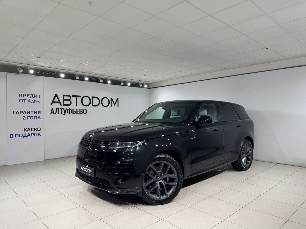 Land Rover Range Rover Sport III поколение 3.0 AT 4WD (400 л.с.) Dynamic HSE Чёрный 2024 с пробегом 7 036 км