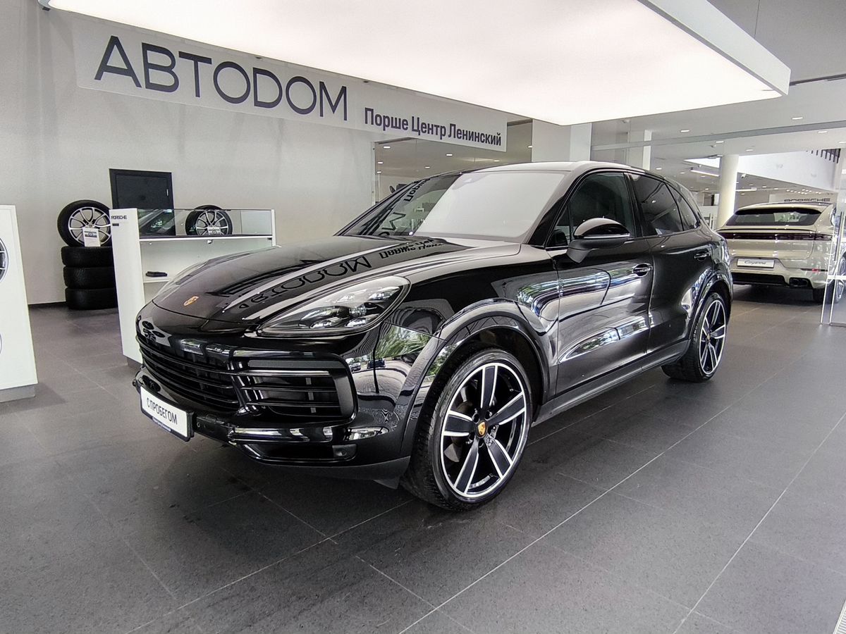 Porsche Cayenne III поколение 3.0 AT 4WD (340 л.с.) Base Чёрный 2019 с пробегом 135 057 км