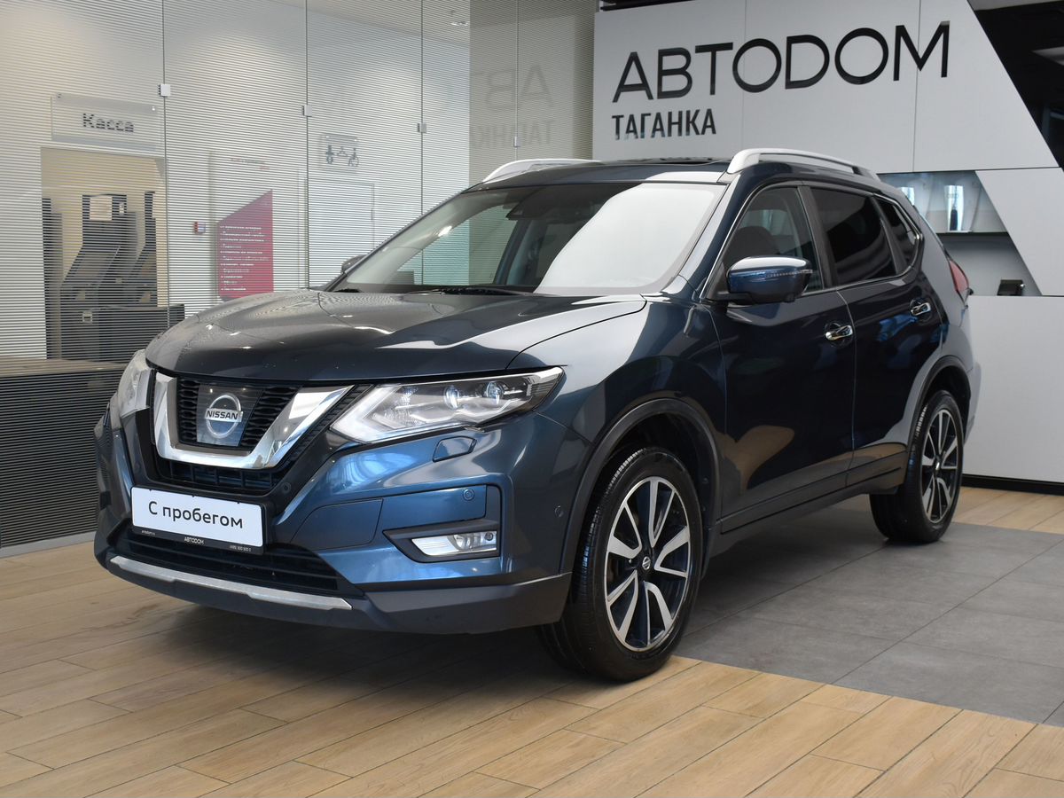 Nissan X-Trail III (T32) [рестайлинг] 2.5 CVT 4WD (171 л.с.) LE Top Coffee (2021-2022) Синий 2021 с пробегом 100 873 км
