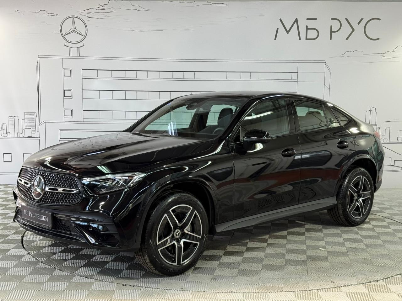Автомобиль Mercedes-Benz GLC coupe II поколение (C254) 2.0 AT 4Matic (204 л.с.) Base Чёрный 2025 
